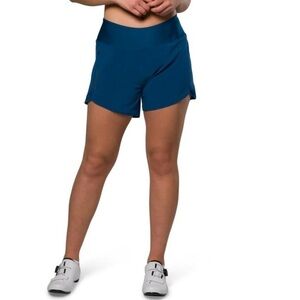 Pearl Izumi Cycling Shorts with Liner Turquoise Blue Women’s Size Large Bike